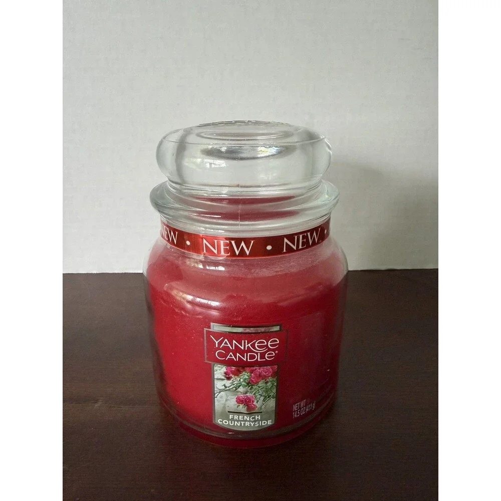 Yankee Candle French Countryside Jar Rare Retired Scent 14oz NEW